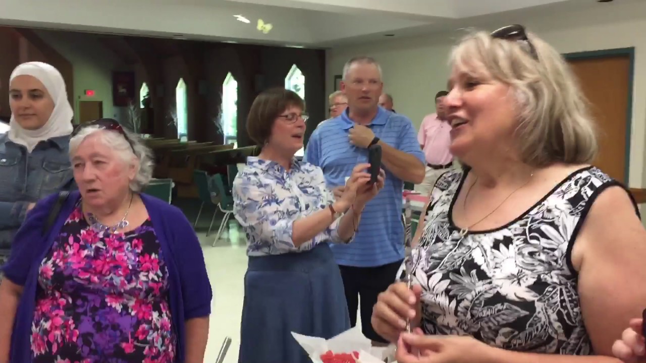 VIDEO: Touching rendition of O Canada welcomes Baroud family - The Laker