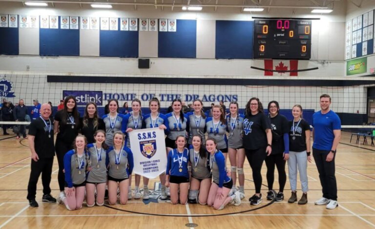 Historic First: Lhs Dragons Capture Provincial Girls Volleyball Title 