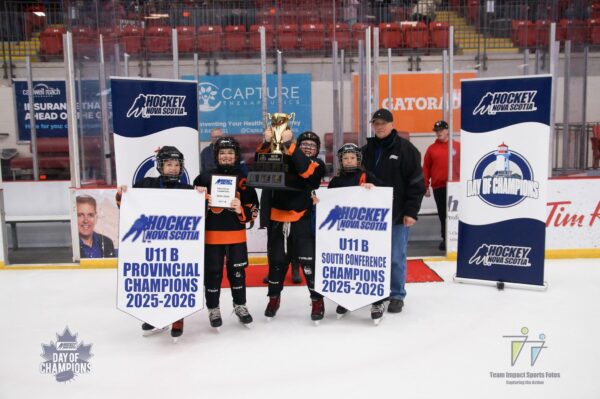 U11B Flyers capture Day of Champions provincial banner