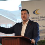 Blois highlights trades, infrastructure and economic uncertainty at EHDCC breakfast