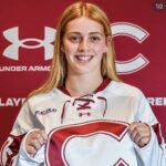 Claire Sanford announces commitment to Colgate Raiders women’s hockey team