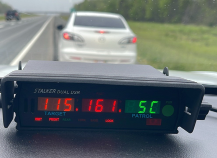 speeding rcmp