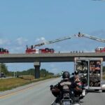 Local first responders salute participants in Highway of Heroes