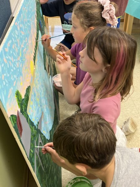 Young Waverley Memorial artists celebrate 50 years of Gold Rush Days