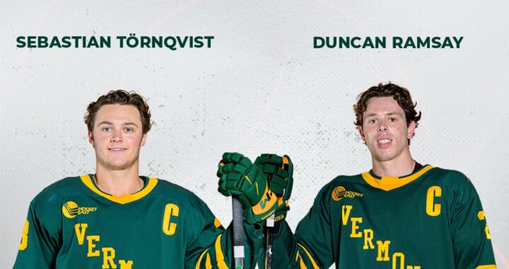Belnan’s Ramsay named captain for University of Vermont men’s hockey team