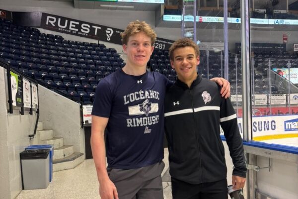 From childhood friends to QMJHL rivals: Brien, Tillman share special moment