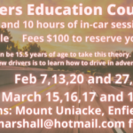 Marshall Upcoming Drivers Education Courses Header Ad(1)